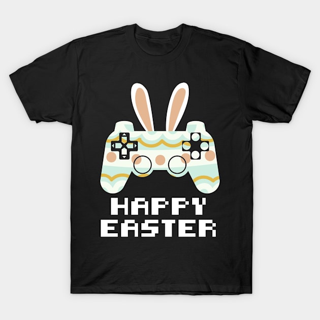 Happy Easter VideoGame Controller T-Shirt by MilotheCorgi